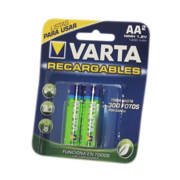 Baterias Recargables Doble AA Y Triple AAA Con Cargador 8 Baterias Larga  Duracio