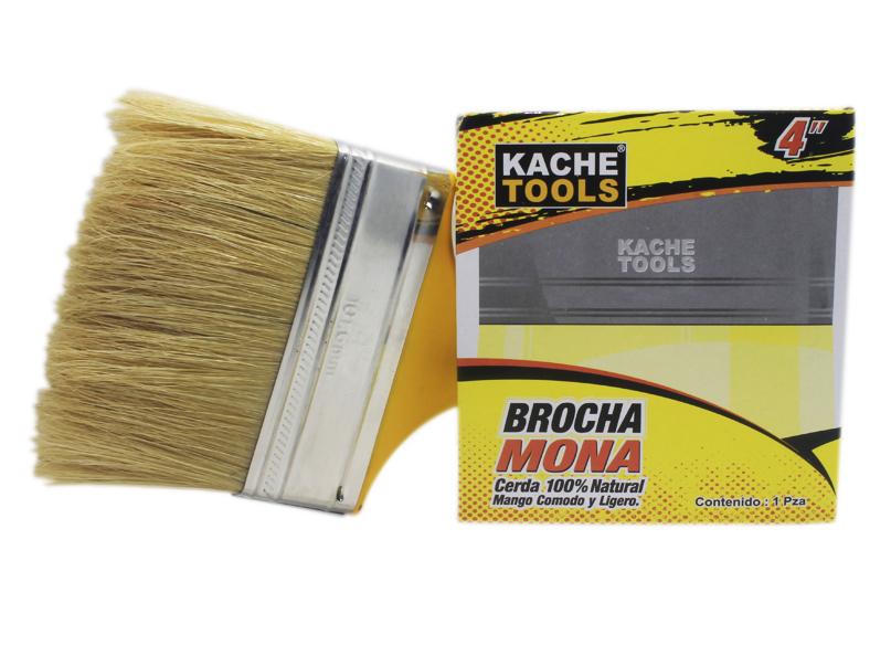 [12456] BROCHA MONA 4` SUKRA / KACHE TOOLS (UE=120)