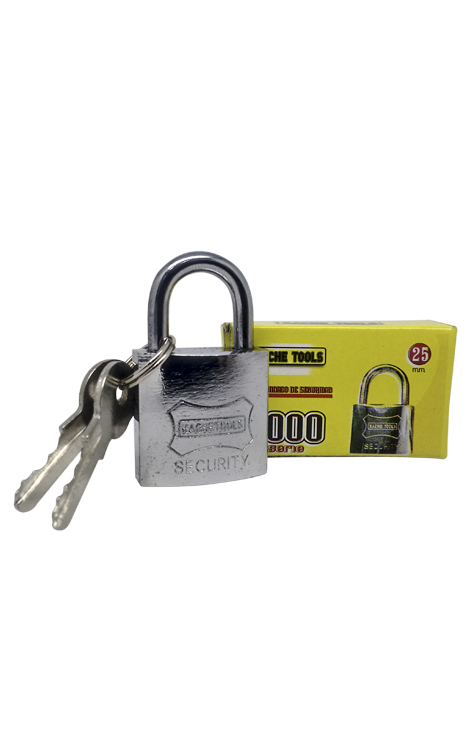 [10343] CANDADO SERIE 4000 25 MM SUKRA/KACHE TOOLS (U.E:600)