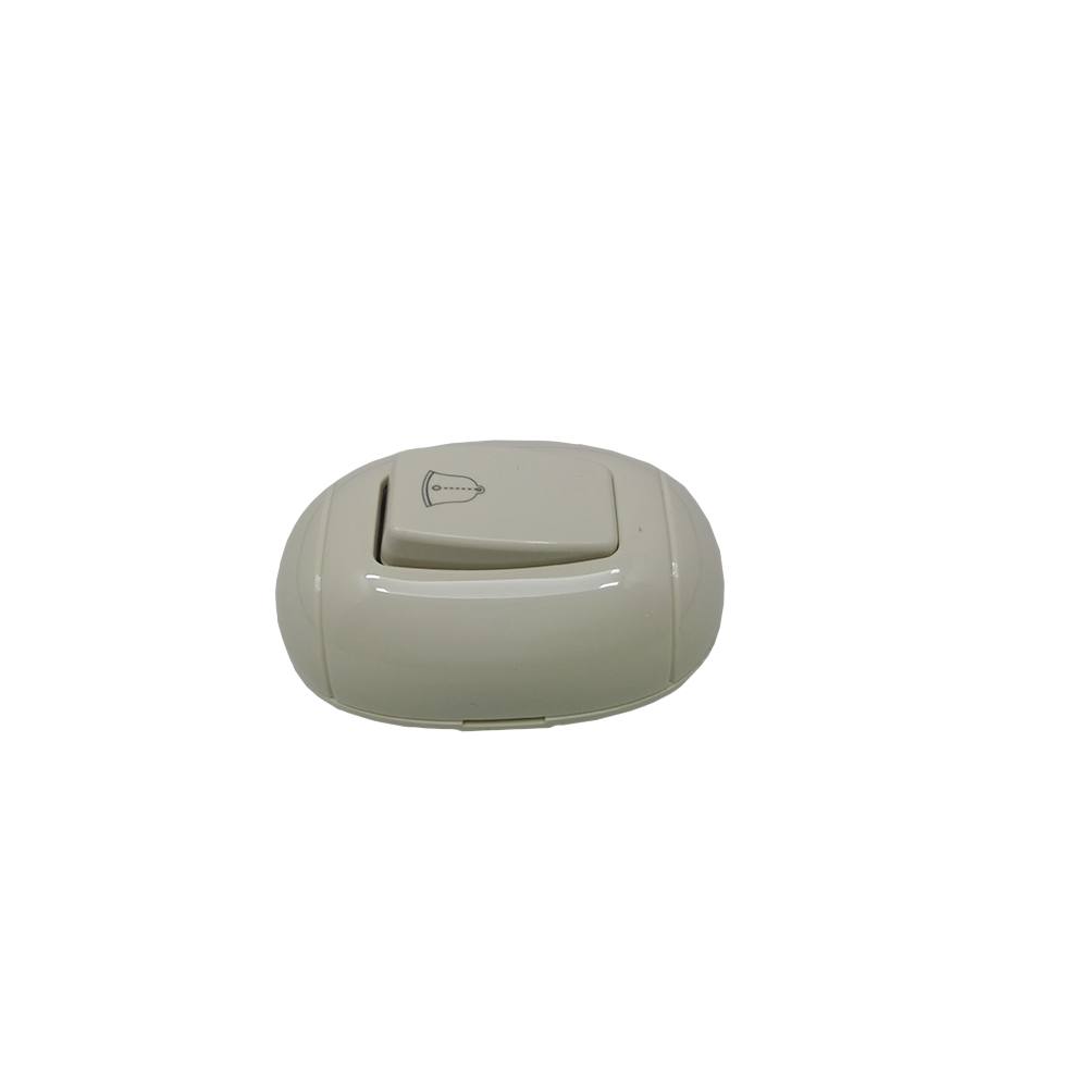INTERRUPTOR TIMBRE SOBREPONER MEGAWATT 123-1 10A - 125V (UE=600)   REF P59
