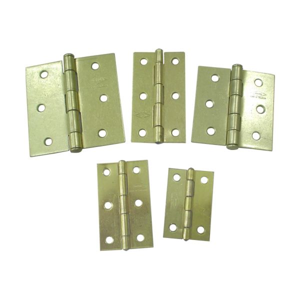 BISAGRA NUDO CABEZA PLANA 3*3 LATONADO C-16 INDUMA (UE24) REF T1106-0061