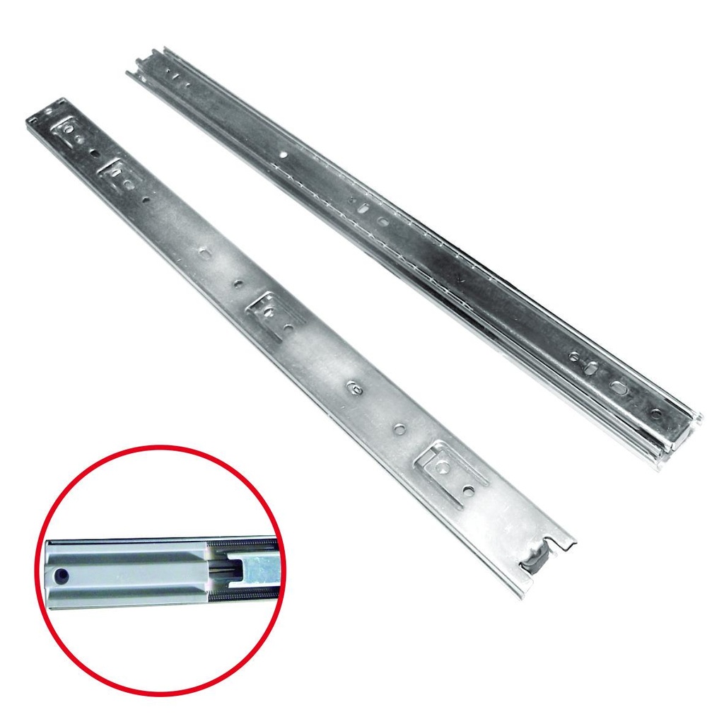 GUIA O RIEL  SILENCIOSO AUTOMATICO  PAR 55 CM X 25MM  KACHE TOOLS