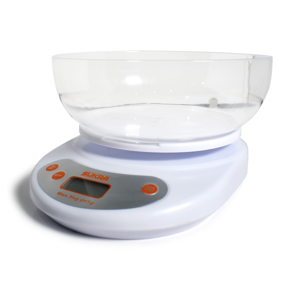 BALANZA DIGITAL QE-KE2 5KG SENS 1GR CON TASA SUKRA (UE=24)