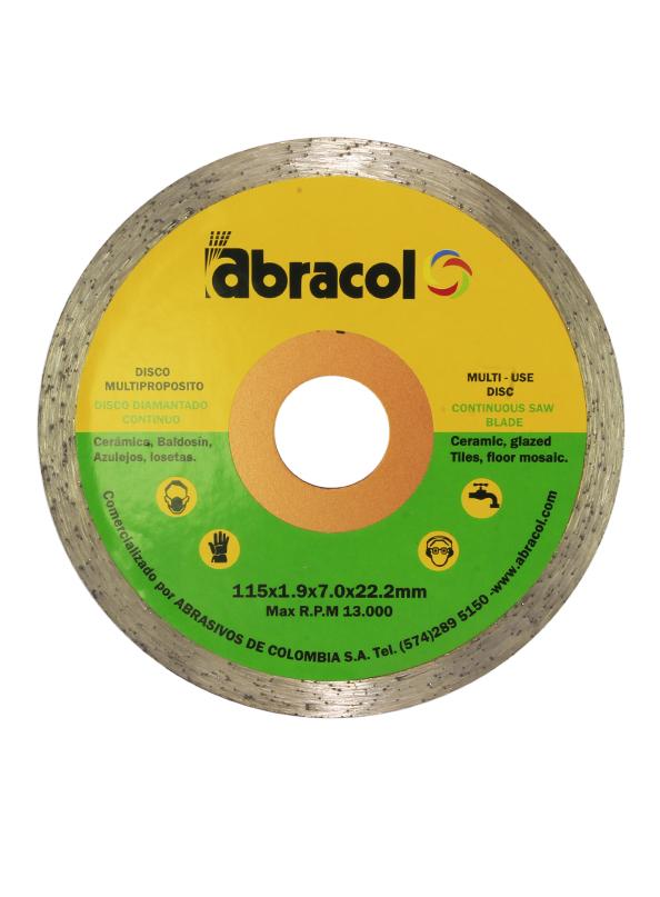 DISCO DIAMANTADO 7` CONTINUO CLAVE5508 ABRACOL SEDIDCH00057 UE(1)