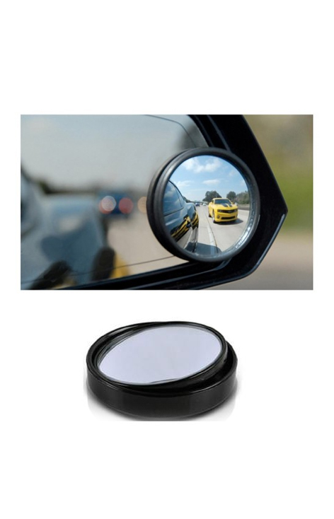 ESPEJO RETROVISOR VEHICULAR REDONDO MINI LA-1003 50MM  CARSUN