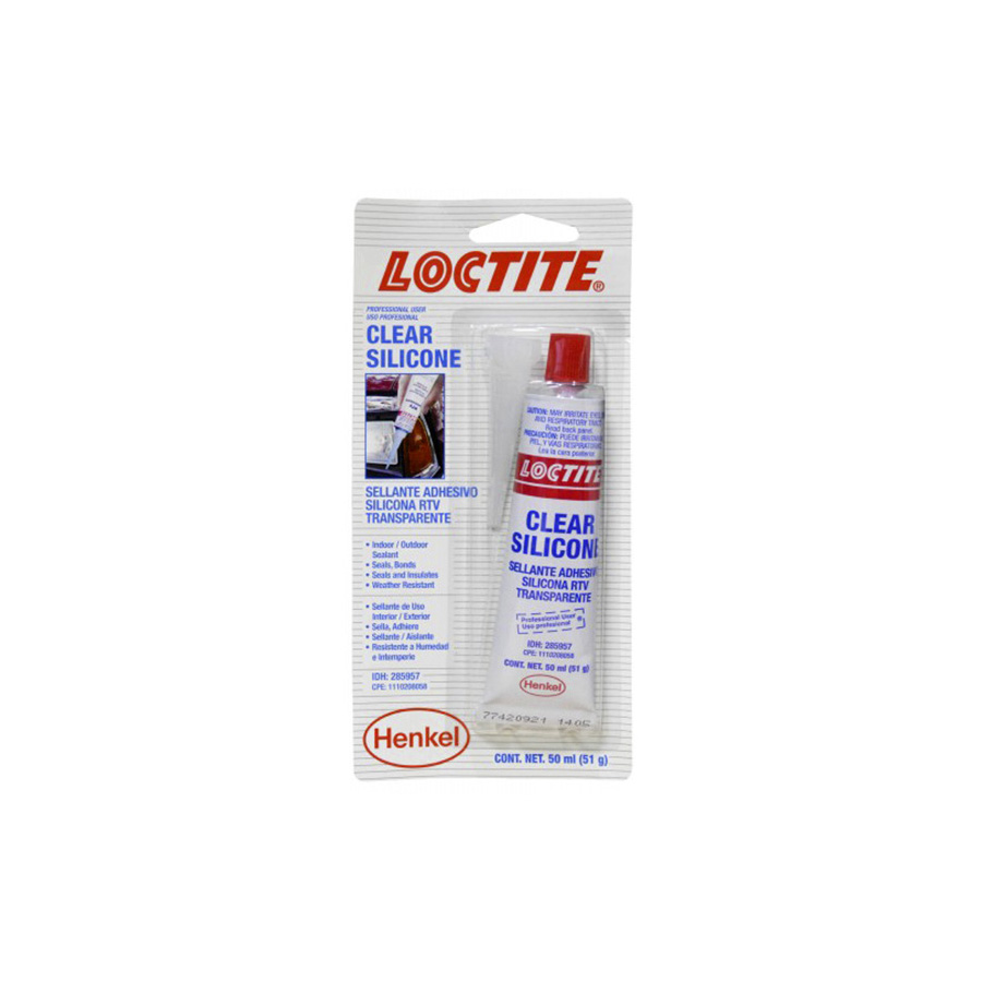 SILICONA RTV TRANSPARENTE *50 ML LOCTITE 285957