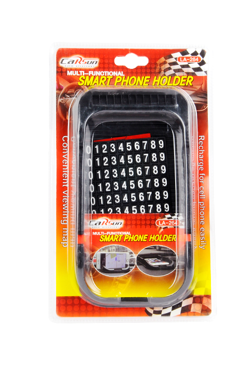 SOPORTE SOBREPONER CELULAR MULTIFUNCIONAL DE SILICONA LA-264 CARSUN