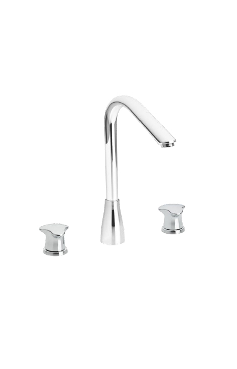 SUBCONJUNTO LAVAPLATO 8` TRICETA ALUVIA CROMADAO AV5080001
