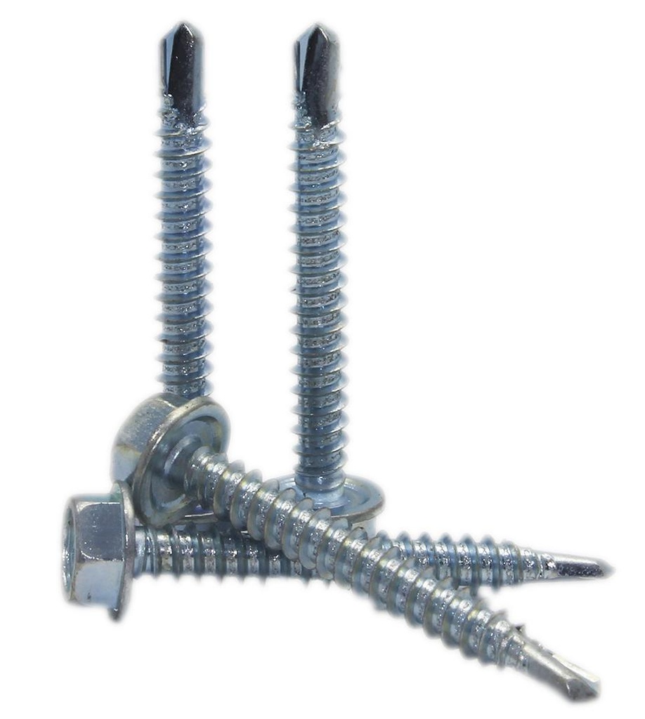 TORNILLOS AUTOPERFORANTE 8MM *1` CABEZA HEXAGONAL, #10 STANPROF UE(1000)