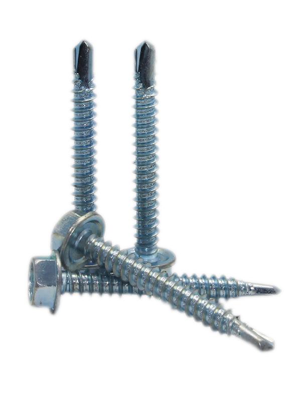 TORNILLOS AUTOPERFORANTE 8MM * 2` CABEZA HEXAGONAL, #10 STANPROF (U.E.:2000 / U. INTERNA=500)