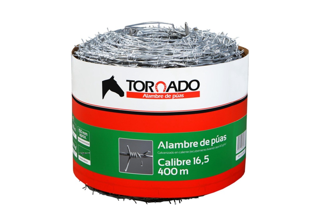 ALAMBRE PUAS CALIBRE 16.5 x 400 METROS