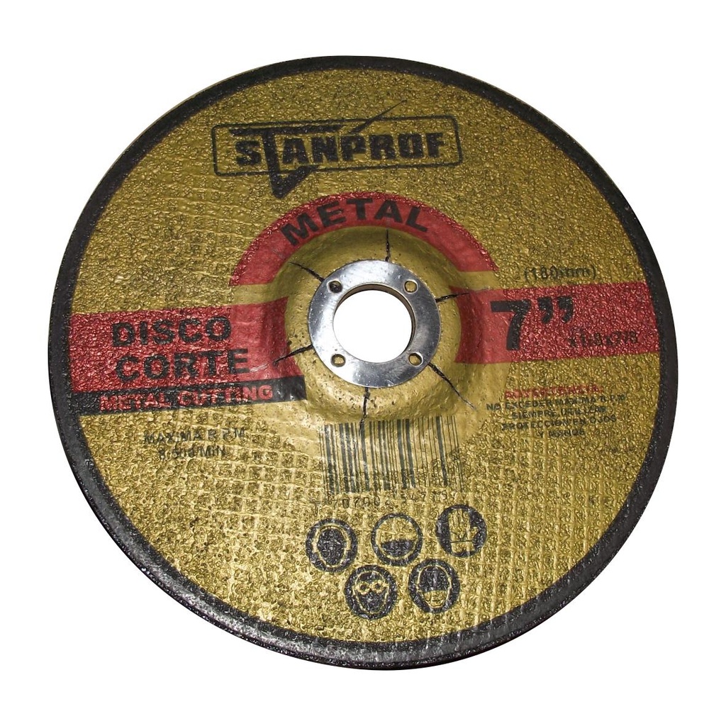 DISCO CORTE METAL 7*1/8*7/8 STANPROF