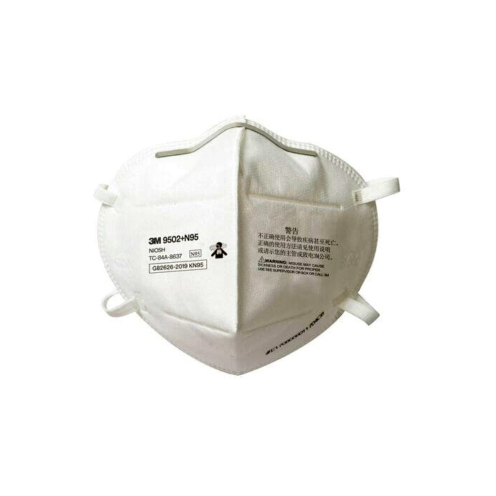 RESPIRADORA 3M 9502 + N95 MATERIAL PARTICULADO DISPLAY 50UND (UD 500) XI003832841