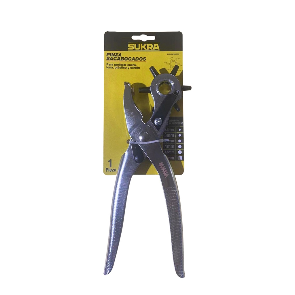 PINZA SACABOCADO SUKRA  (2.5 -3 - 3.5 - 4 - 4.5 - 5 MM) ( U.E:40 )