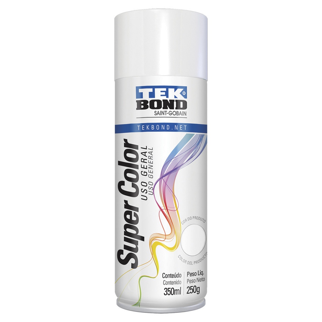 AEROSOL USO GRAL BLANCO BRILLANTE TEKBOND 350ML/250GR (UE6) REF 69957327012