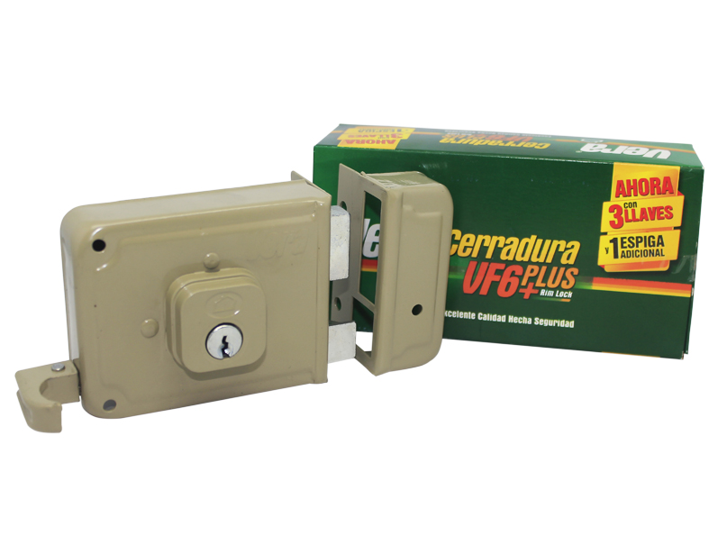 CERRADURA VERA VF-6 PLUS  10 ANOS GARANTIA (UE*48) REF 3630