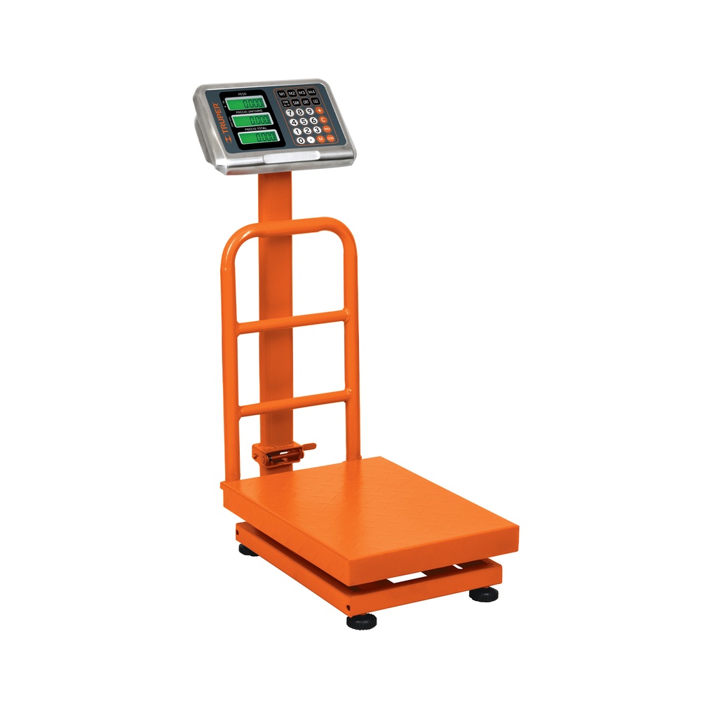 BAS-100PLA Báscula de plataforma, plegable, capacidad 100 kg` REF: 15729TRUPER