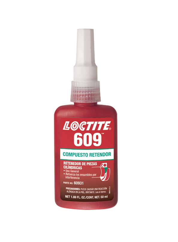 [9695] RETENEDOR PIEZAS CILINDRICAS *50ML REF609 0.13MM ALTA RESISTENICA LOCTITE 135512 **BR**